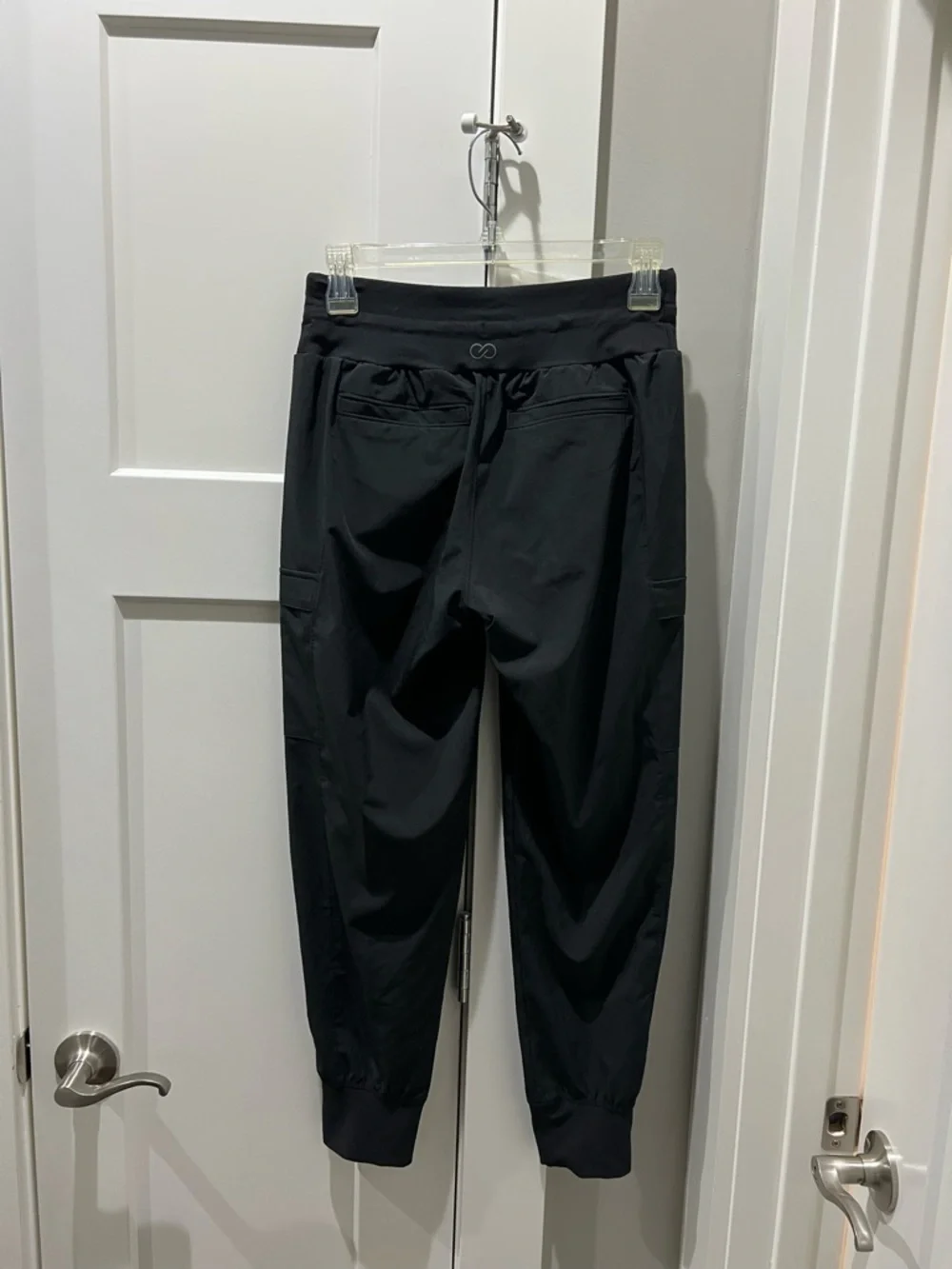 CALIA by Carrie Underwood Black Cargo Jogger Pants - Picture 3 of 4